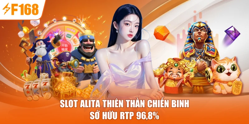 Slot Alita Thiên Thần Chiến Binh sở hữu RTP 96,8%